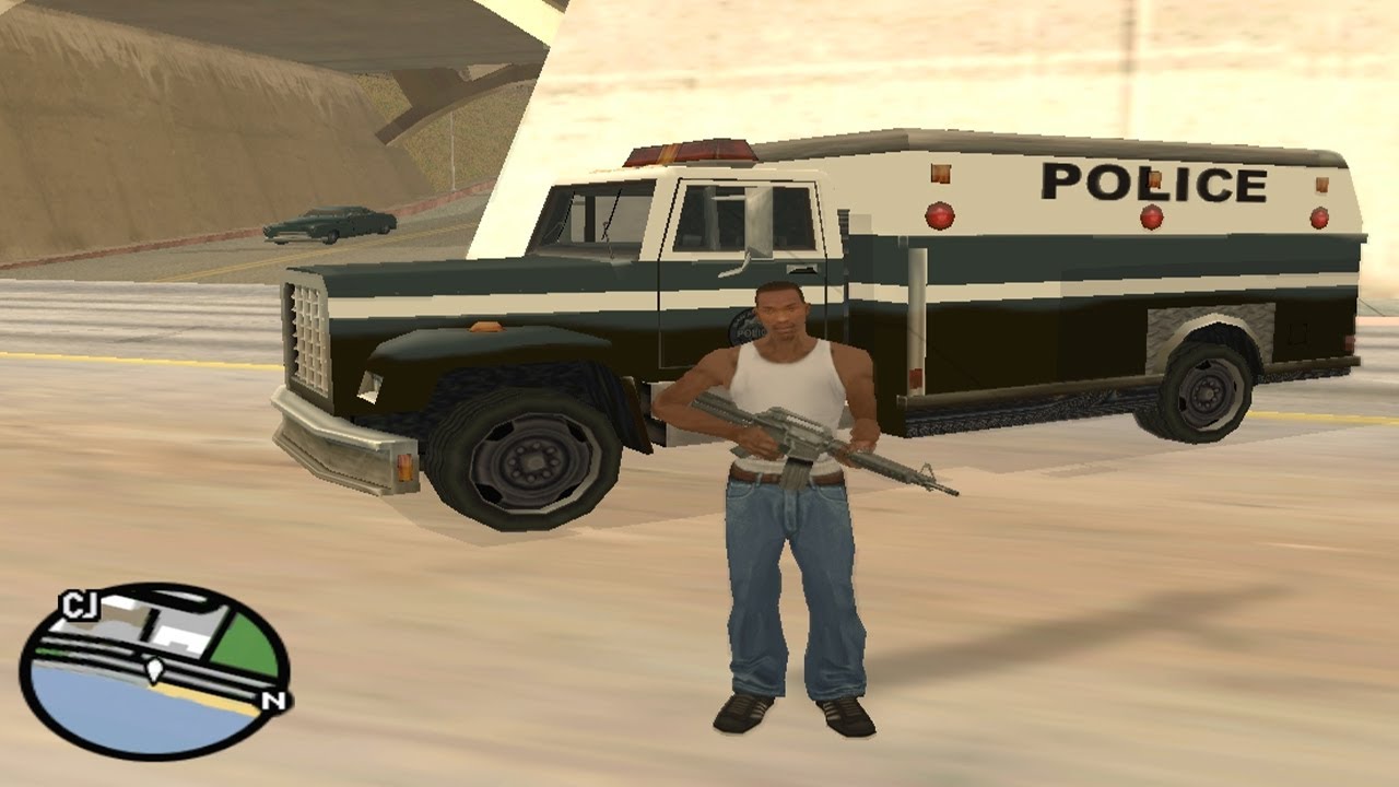GTA San Andreas - How to get the Police Enforcer