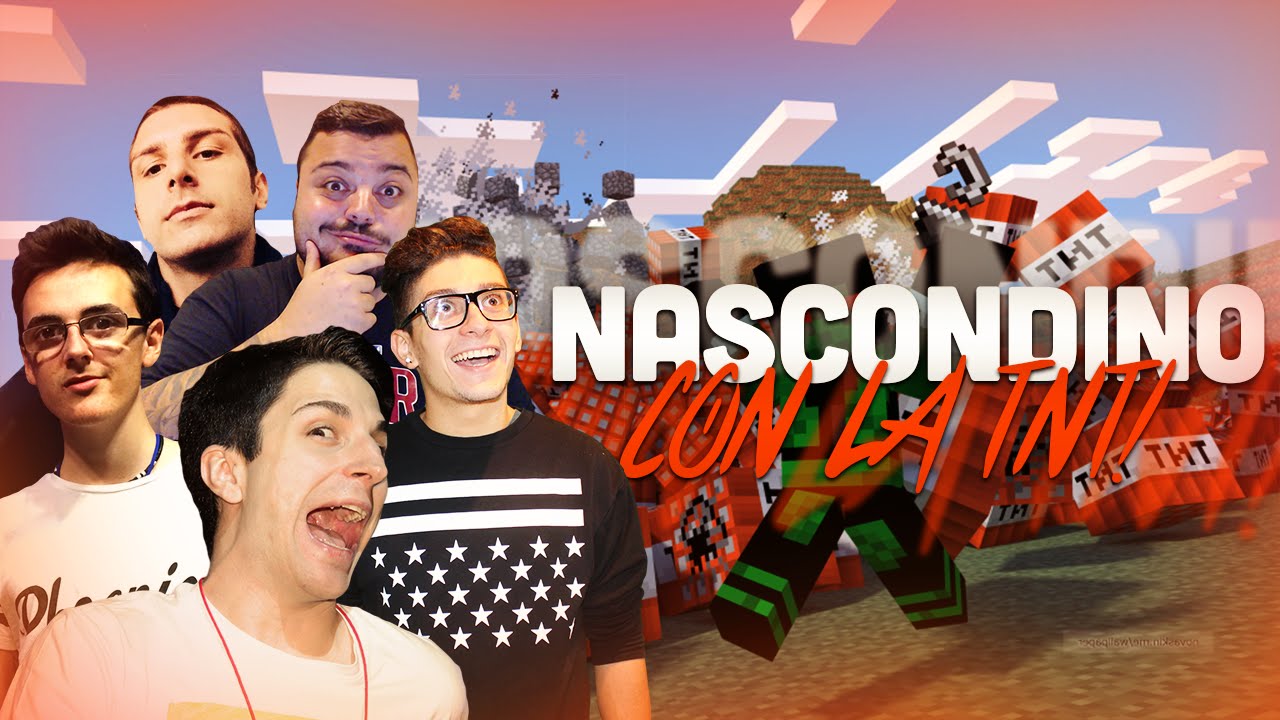 Minecraft | NASCONDINO CON LA TNT! w/Stepny, Surreal, Joker & Vegas