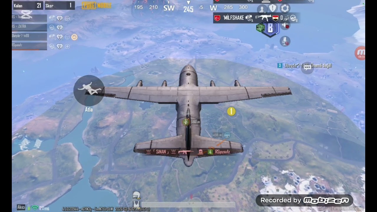 Ekiple birlikte 4'lü livik oynadık!!! /PUBG MOBİLE /@RespawnZYRON, @ZATRA-d2z, @UBEYDE
