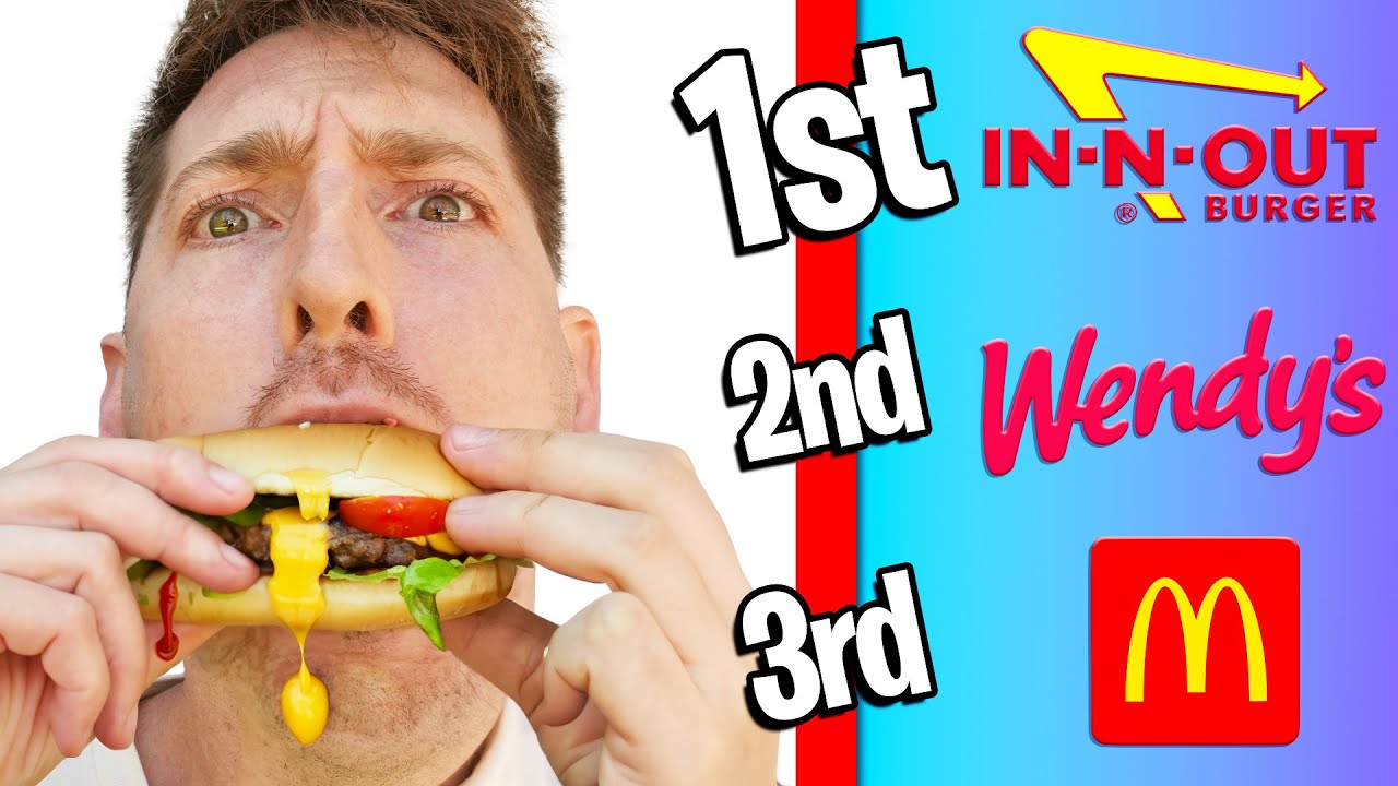 Ranking Best Fast Food Burgers!