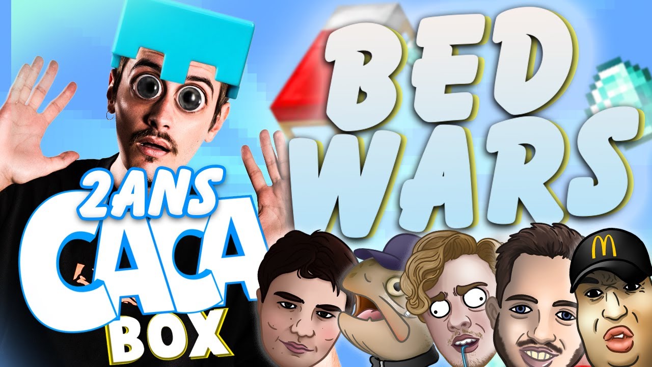 LE HOLD UP DU SIECLE 💸 | Minecraft Bedwars (ft.Cacabox 💩)