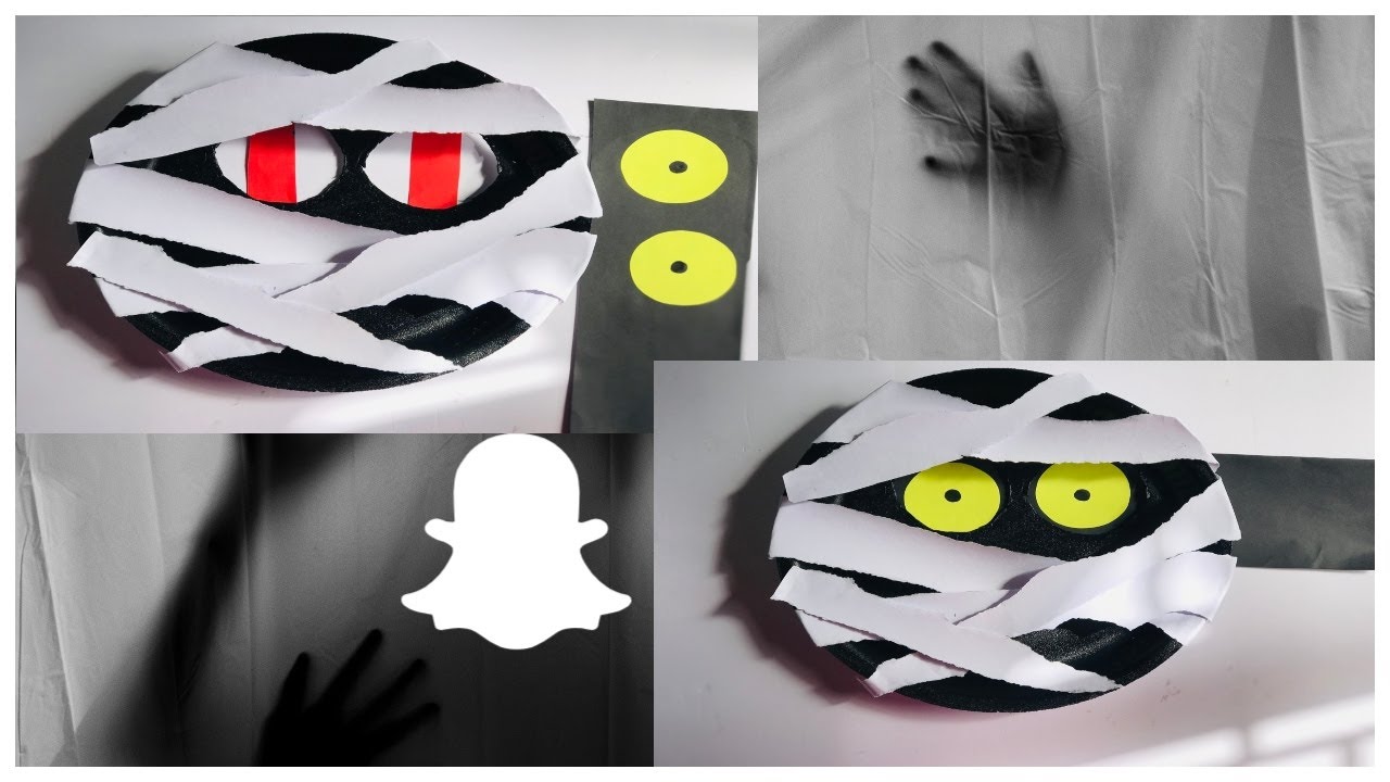 Moving Eyes Mummy Kids Halloween craft | Scary Craft for Halloween | Halloween Crafts for Kids