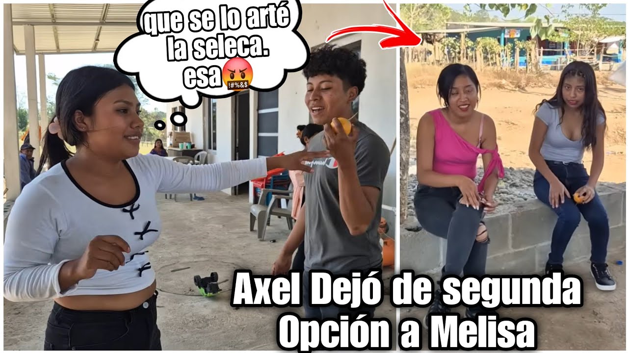 Axel enfrente de Melisa PREFIERO a mi EX dijo/en la casa lo arreglamos serotɛ le dijo meli😡