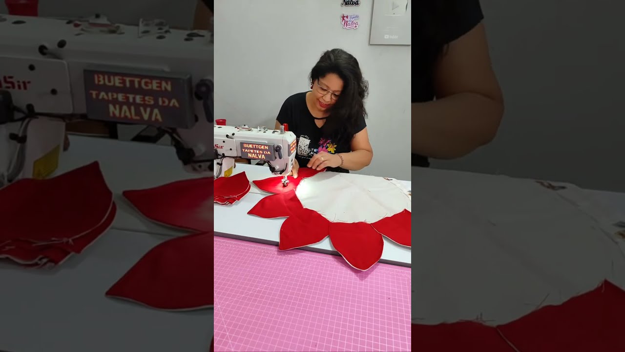 Tapetes da Nalva está ao vivo!ESSE É O TAPETE MAIS BONITO QUE EU VOU FAZER AO VIVO 😁
