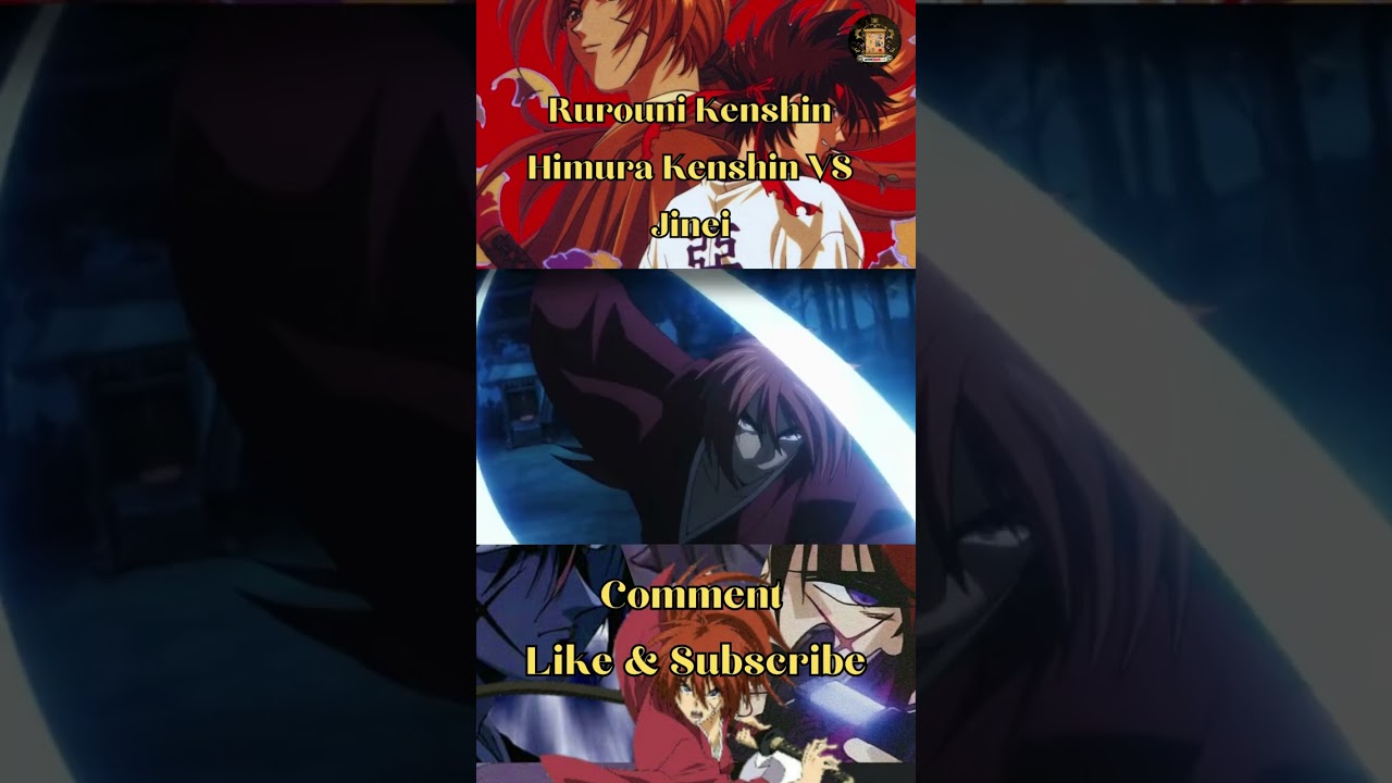 Rurouni Kenshin Himura Kenshin VS Jinei 