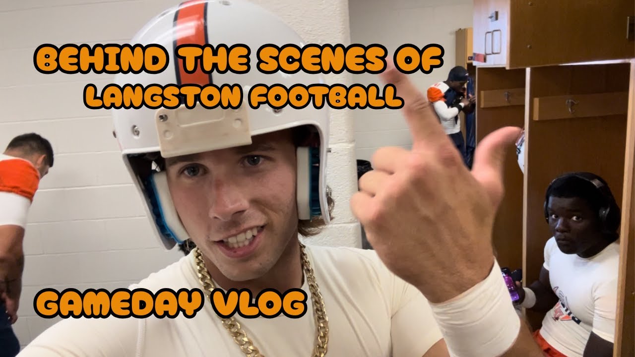 Game Day Through a Player’s Eyes (Langston vs Louisiana Christian) College Football Vlog | EP.2