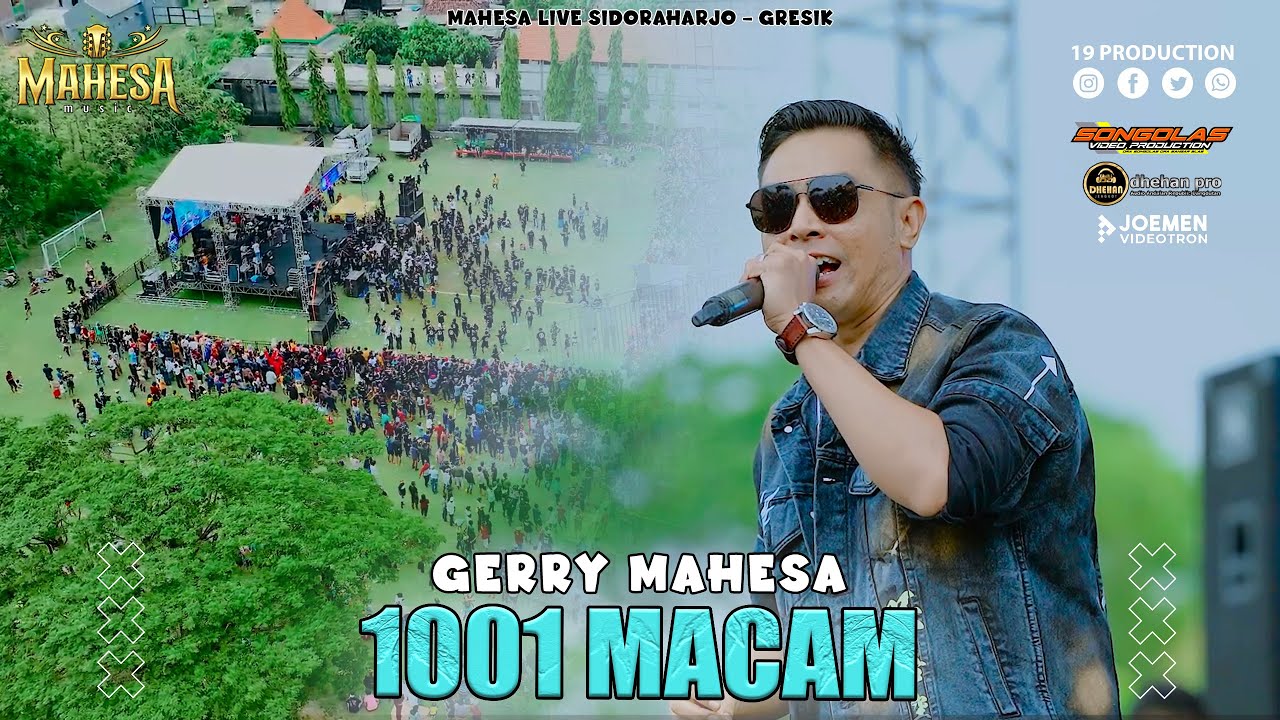 Gerry Mahesa - 1001 Macam I Mahesa music live stadion putra raharja - kedamean