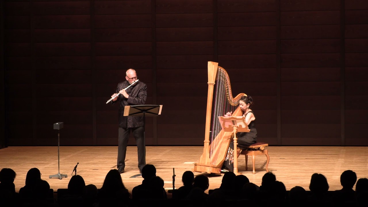 Valse mélancolique pour flute et harpe de Clémence de Grandval