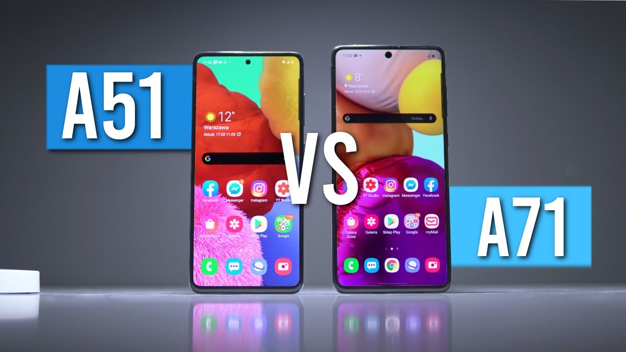 Kt&oacute;ry LEPSZY? Samsung Galaxy A51 vs A71 - Czy dopłacać?  Por&oacute;wnanie i TEST Mobileo [PL]