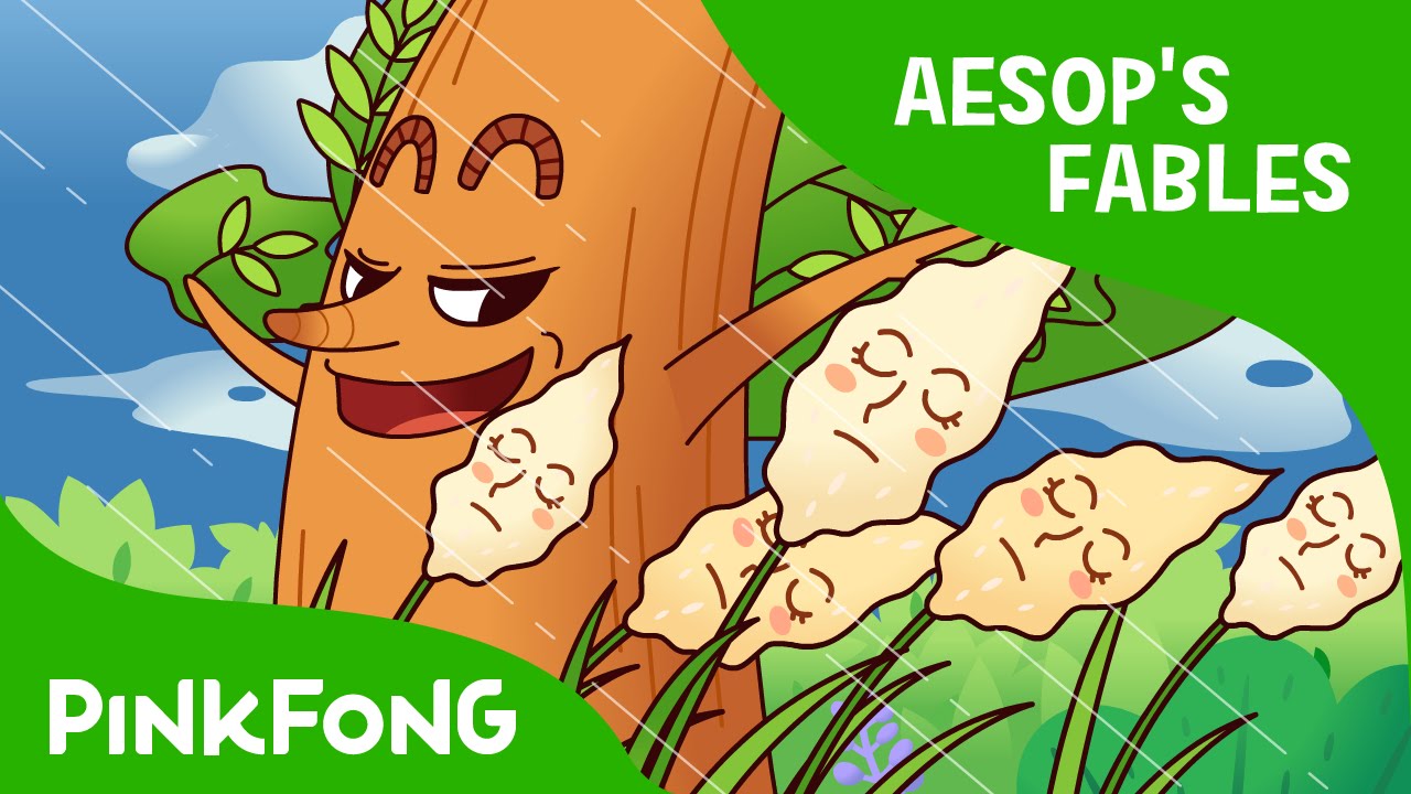 The Oak and the Reed | Aesop's Fables | PINKFONG Story Time for Children