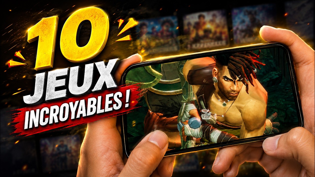 TOP des Meilleurs Jeux mobile Gratuits-2026 [Android & iOS]