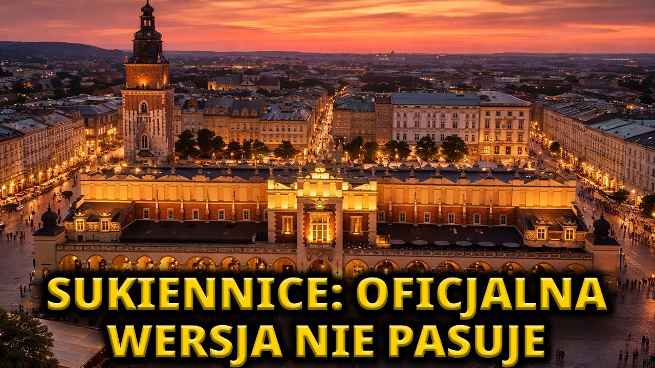 Rynek w Krakowie ma warstwy. Sukiennice to tylko góra.