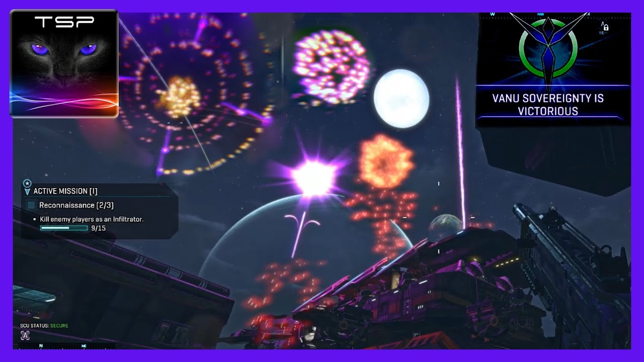 VANU SOVEREIGNTY celebrating win over Indar - PlanetSide 2