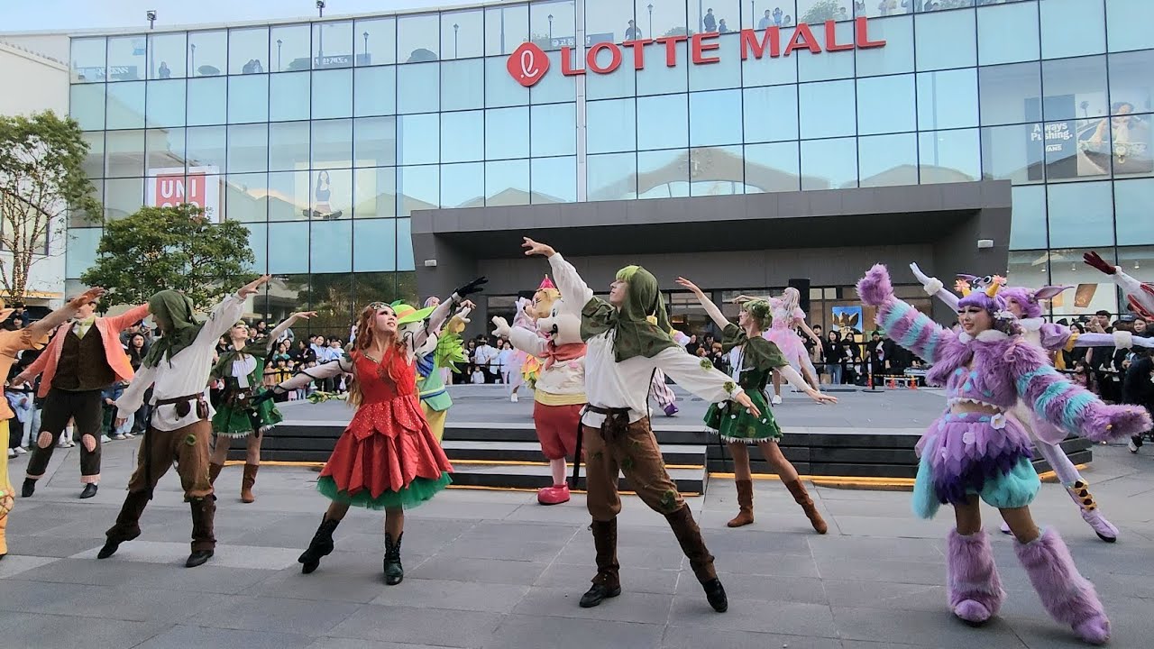 20250503 매직포레스트 퍼레이드 (롯데월드 어드벤처 부산_동부산 롯데몰 초청공연)