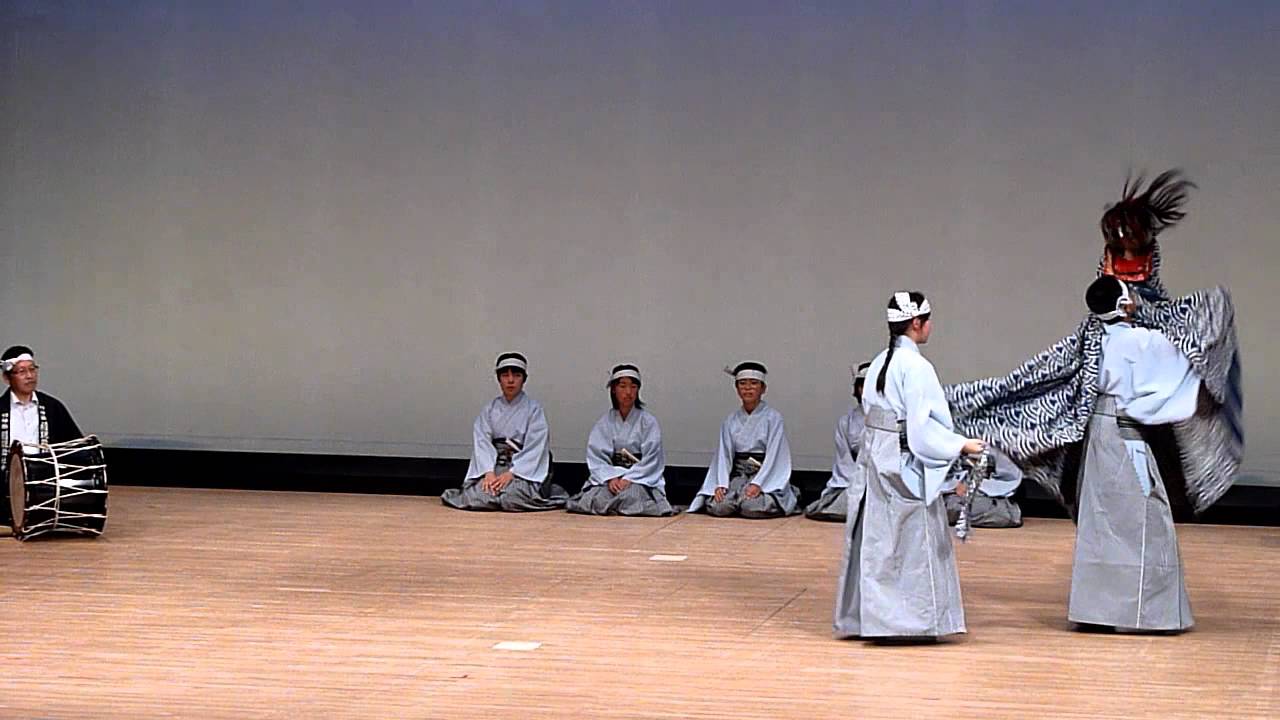 江釣子中学校新平神楽