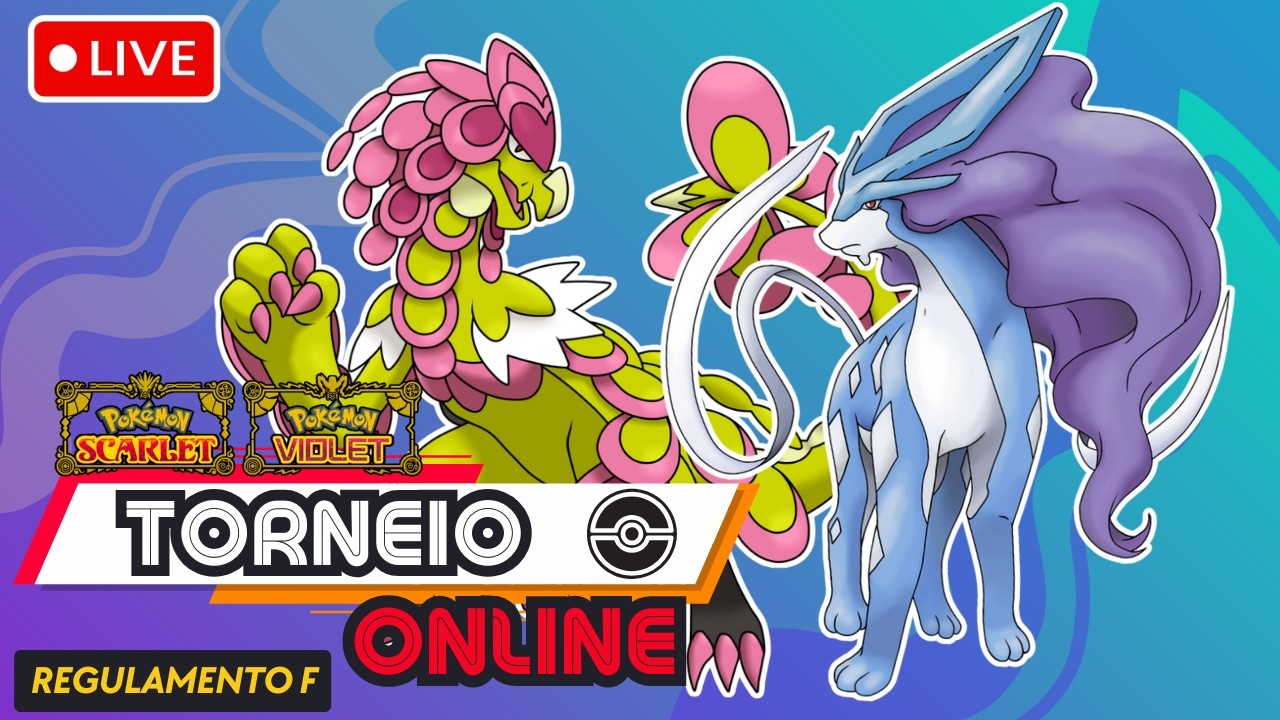 Jogando Torneio com Suicune e Kommo-o - VGC Reg F Scarlet e Violet.