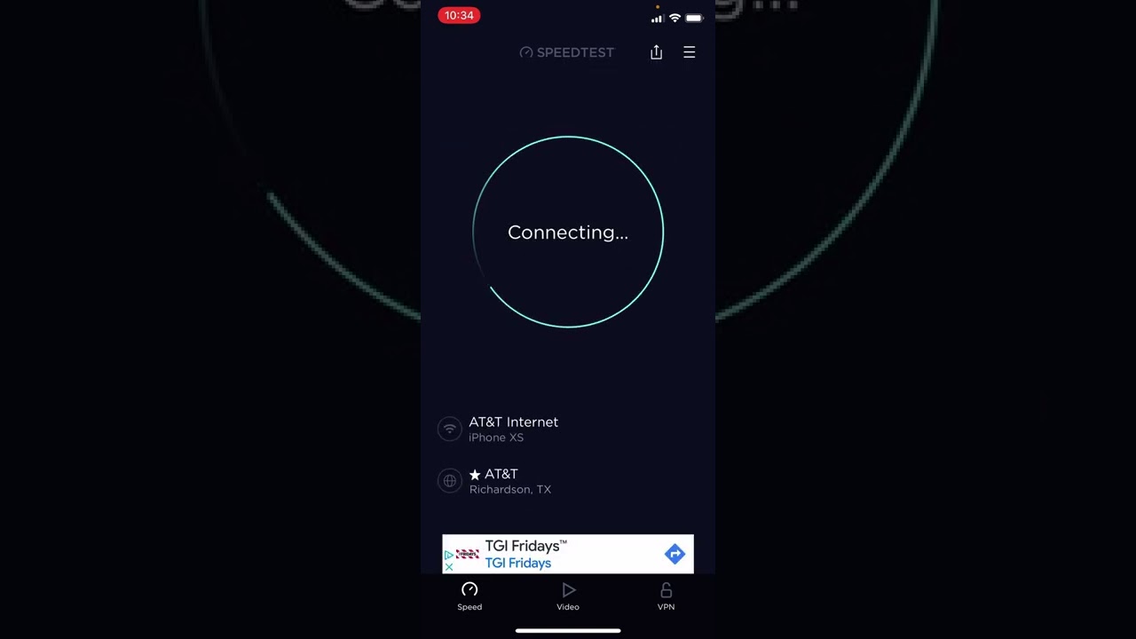 My new AT&T Fiber Internet, so much better than what I had before and very low ping :)