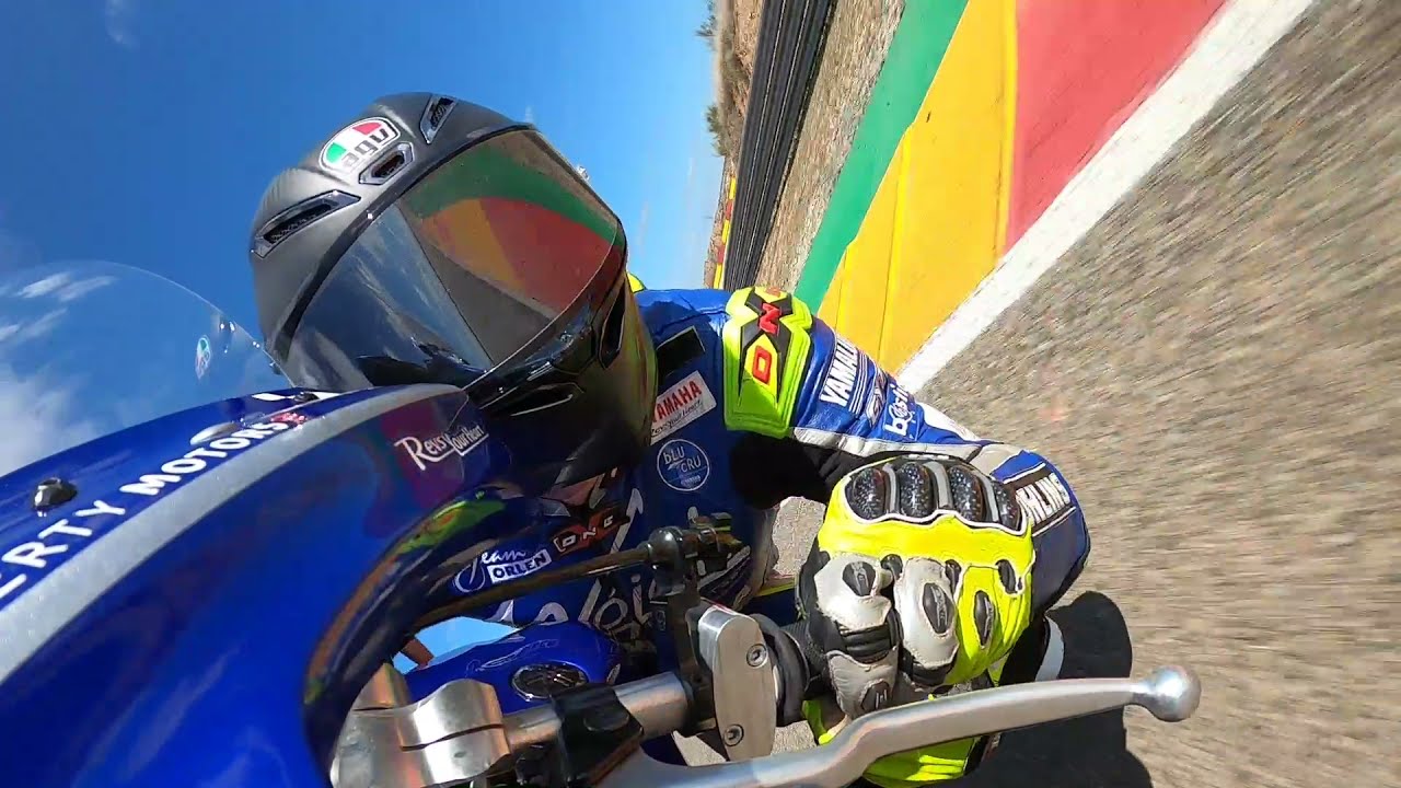Christoffer Bergman - Yamaha R1 Onboard - Motorland Aragon - Wójcik Racing Team