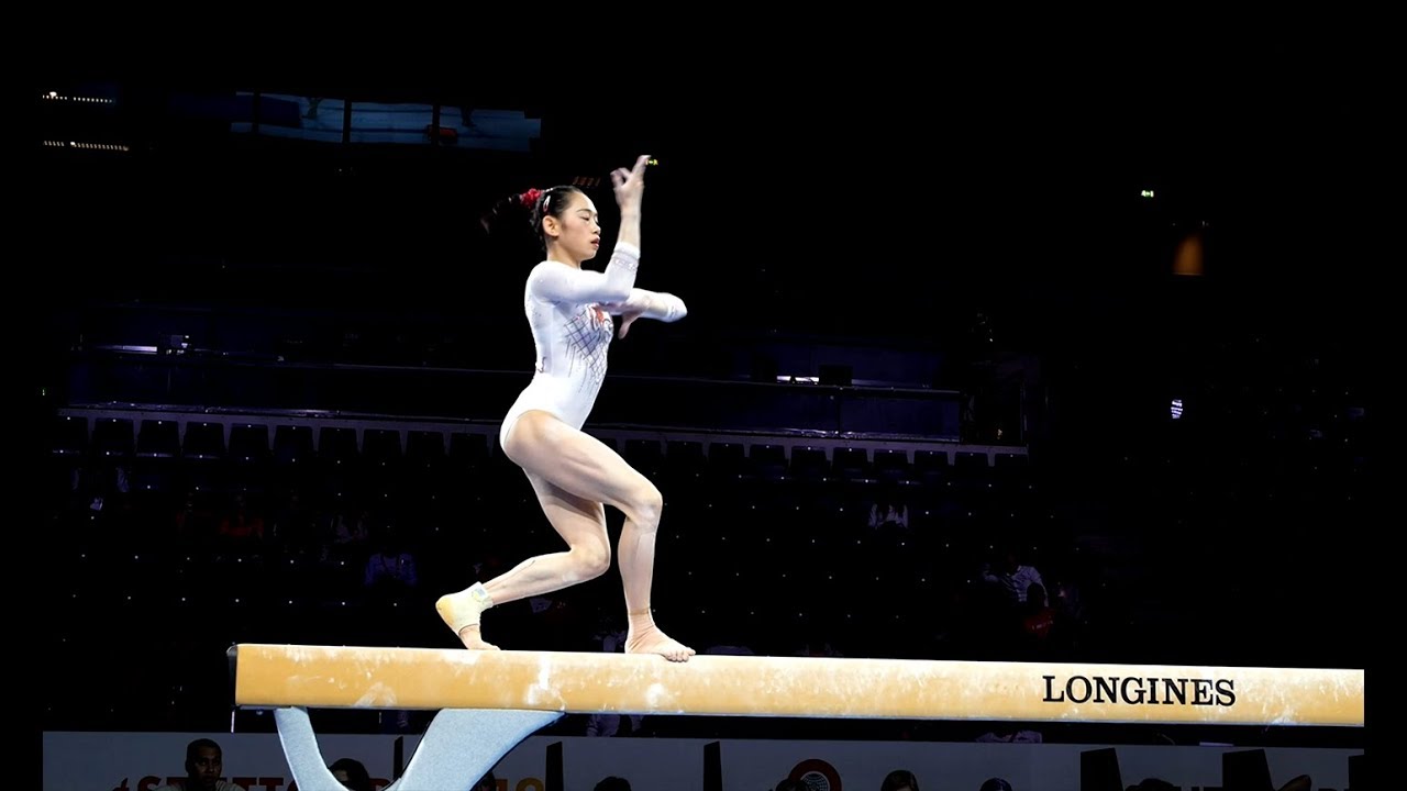 Liu Tingting (CHN) BB - 2019 World Championships - Podium Training