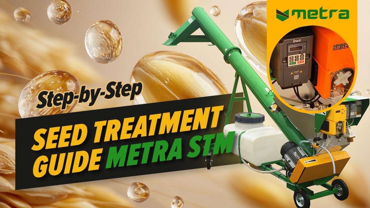 How to Calibrate and Operate a Seed Treater METRA STM