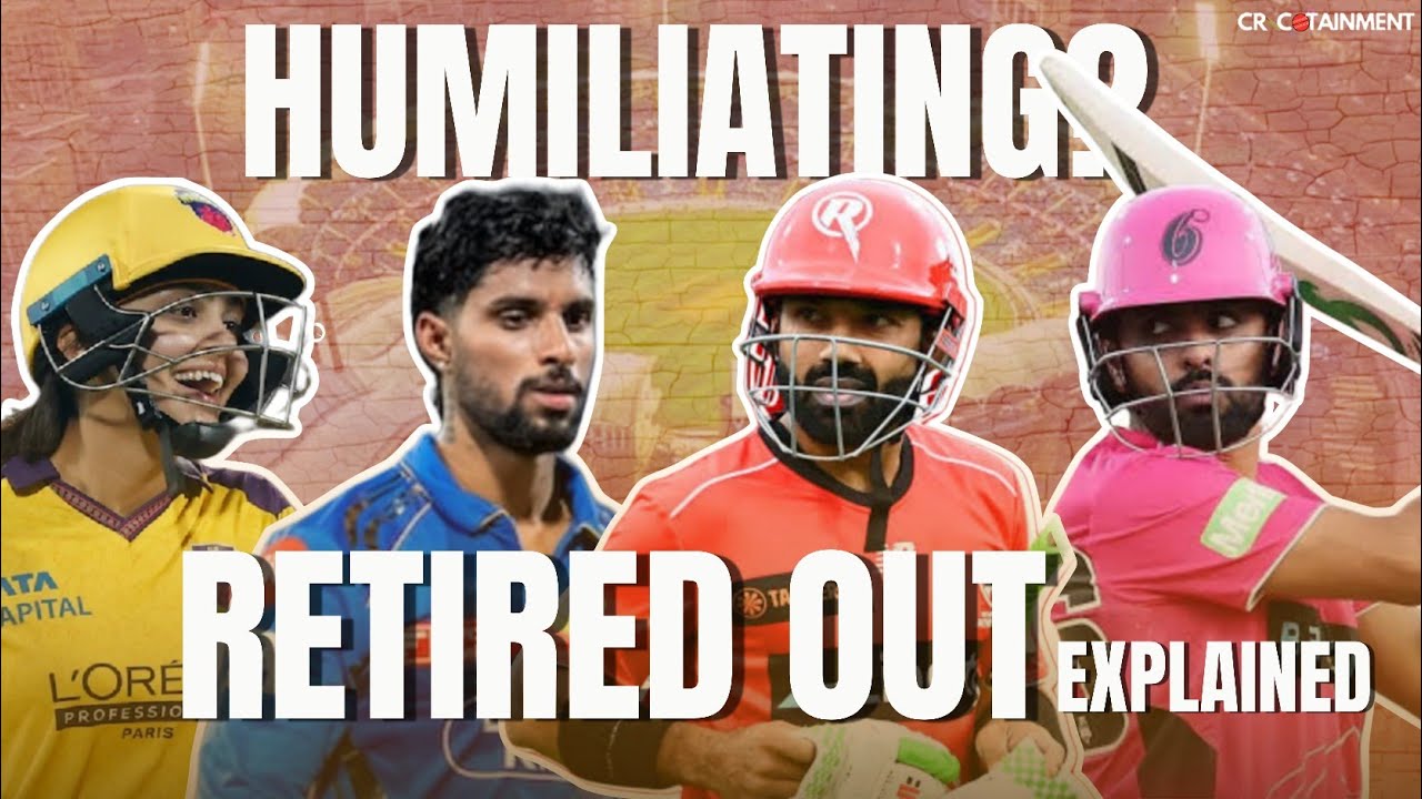 Pakistan Players Humiliated? 😱 | Retired Out vs Retired Hurt Explained | Tamil | CRICOTAINMENT 