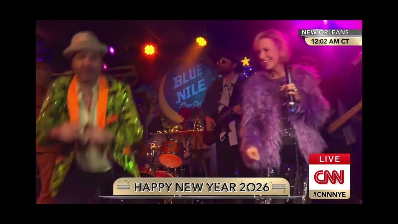Flow Tribe - CNN New Year's Eve 2026 Coverage Part 2 w Randi Kaye