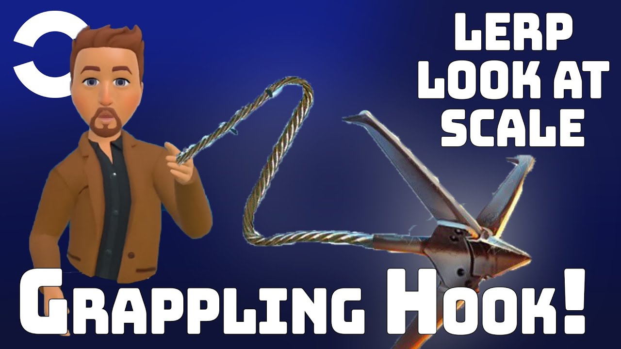 Grappling Hooks & Stretchy String in Horizon Worlds! (Lerp, Look At, Scale To)