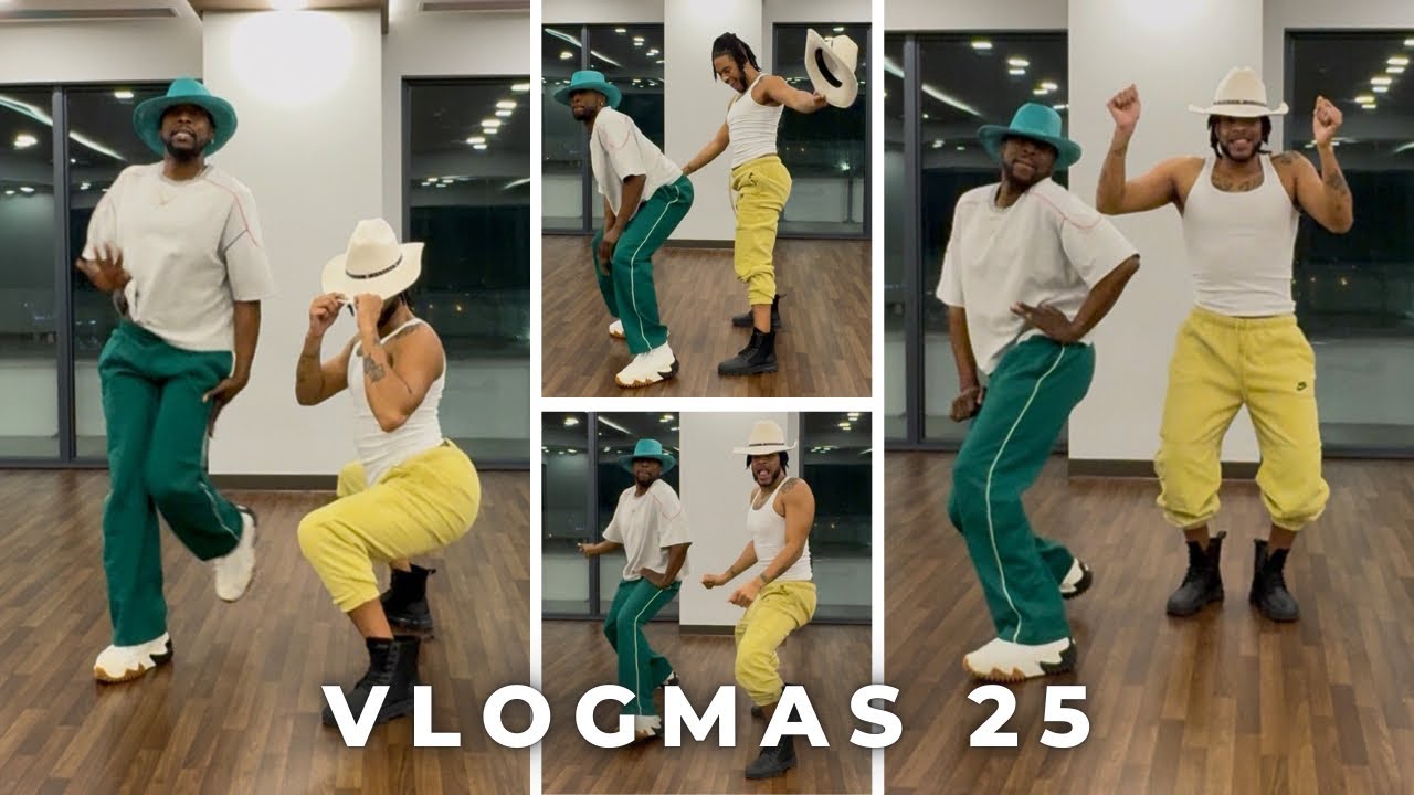 VLOGMAS, день 2 | Энергия танцевального класса с Hollywood Jade и праздничное веселье
