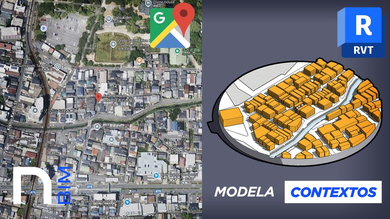 Contexto Urbano en Revit | Cómo Modelar tu Entorno con Google Maps (Sin Plugins)