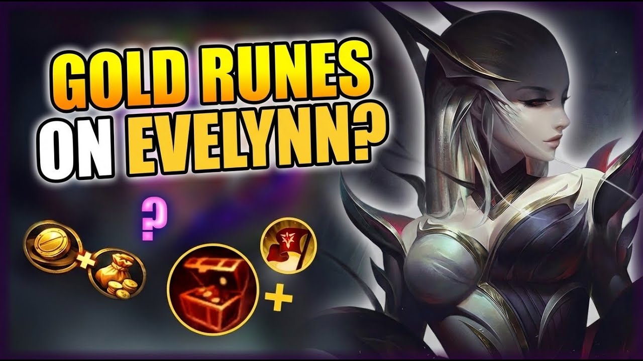I Tried GOLD Runes on Evelynn… Unexpected Results! | LoL Jungle Experiment