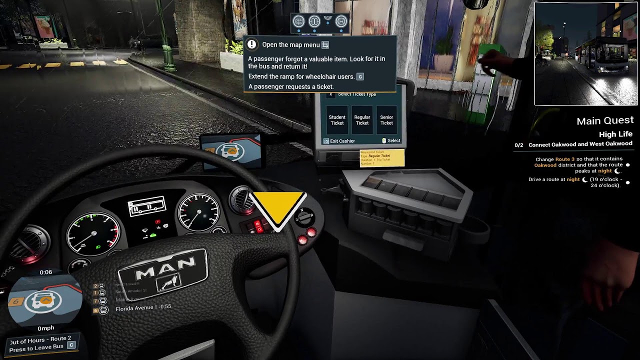 Day 2 - Planning Routes Driving a Bus Simulator 21