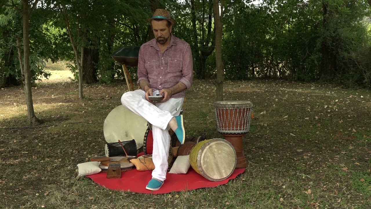 Kalimba Nyx by Bolf Kalimbas - SaReGaMa Lotus Tuning played by Carlo Truzzi