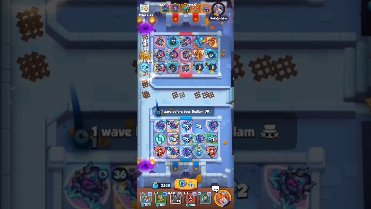 The Perfect Board, 58 Ranks - Demon Hunter | COOP Rush Royale