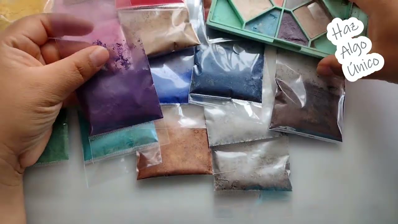 sacar mica de sombra para ojos y reciclar los estuches