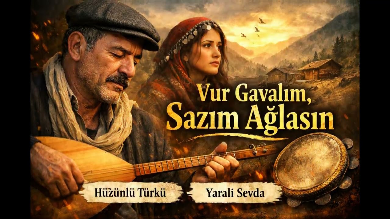 Vur Gavalım   Yürek Yakan Anadolu Türküsü Saz & Gaval