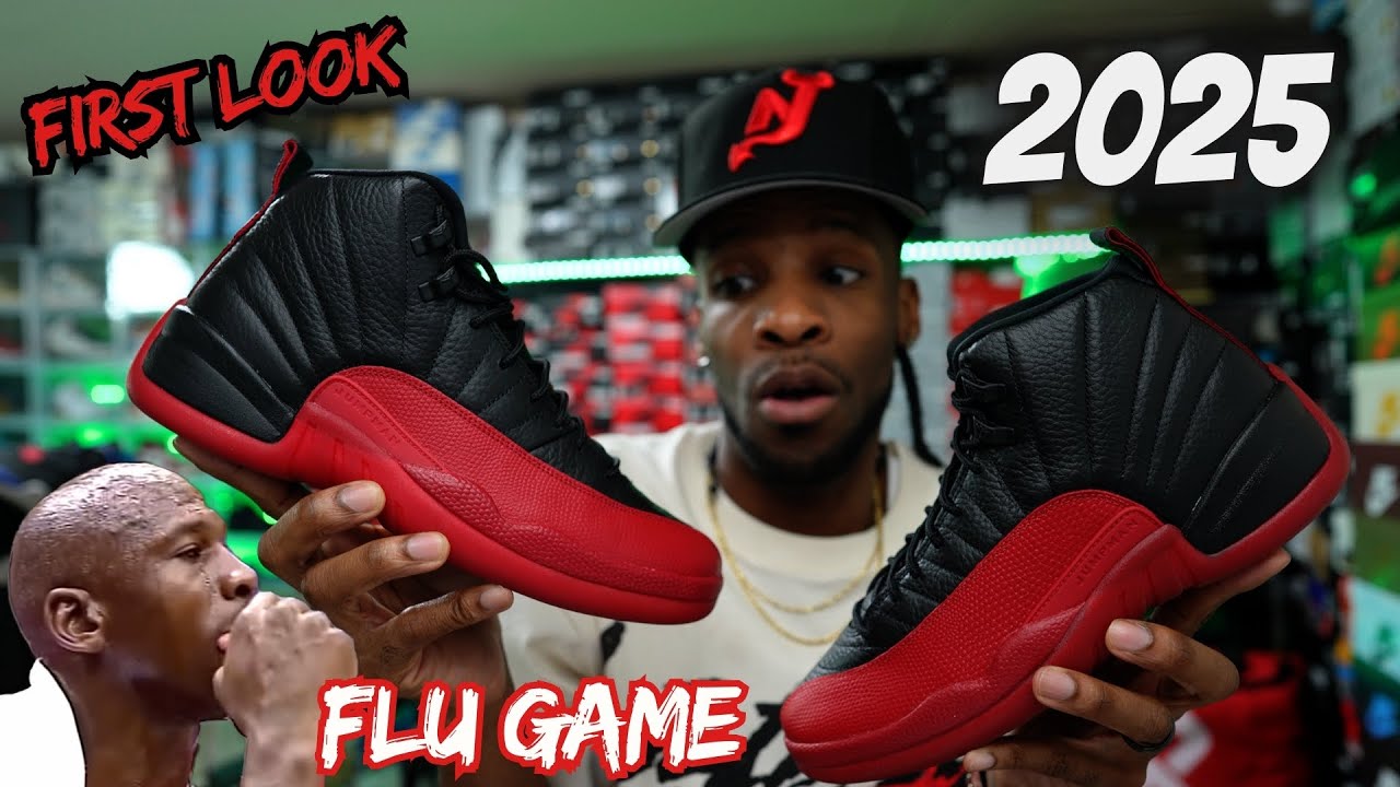 TRUE TO OG?? FIRST LOOK 2025 JORDAN 12 FLU GAME! ARE THEY WORTH PICKING UP IN 2025?