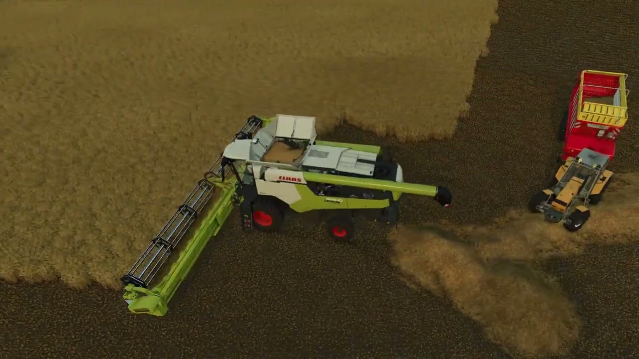 Farming Simulator 25 Sečení ječmene