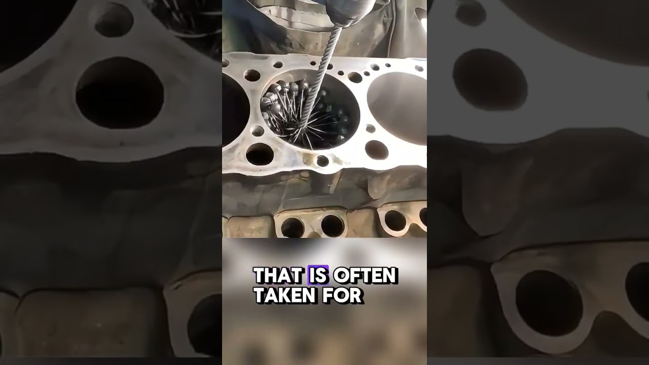 engine cylinder honing #mechanic