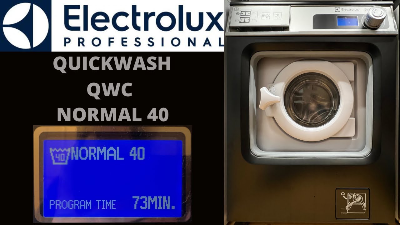 Electrolux Professional Quick Wash QWC Washing Machine - Normal 40