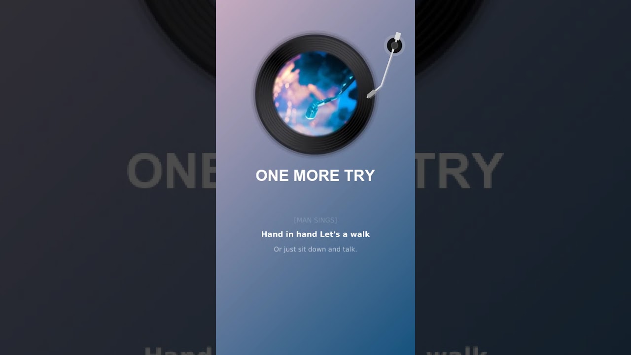 ONE MORE TRY written by RETHA SHORTRIDGE