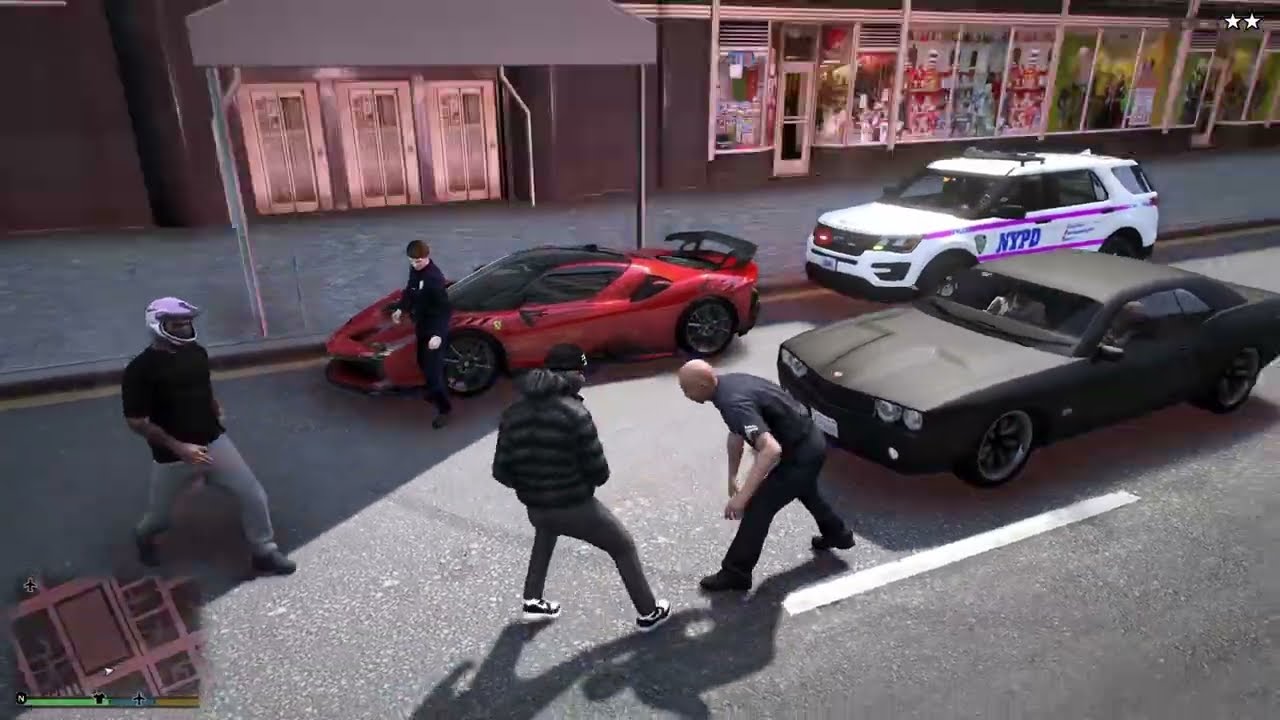 DOBBIAMO RUBARE 4 SUPERCAR O MIA MOGLIE MUORE 😨 | GTA 5 MOD VITA DA GANGSTER