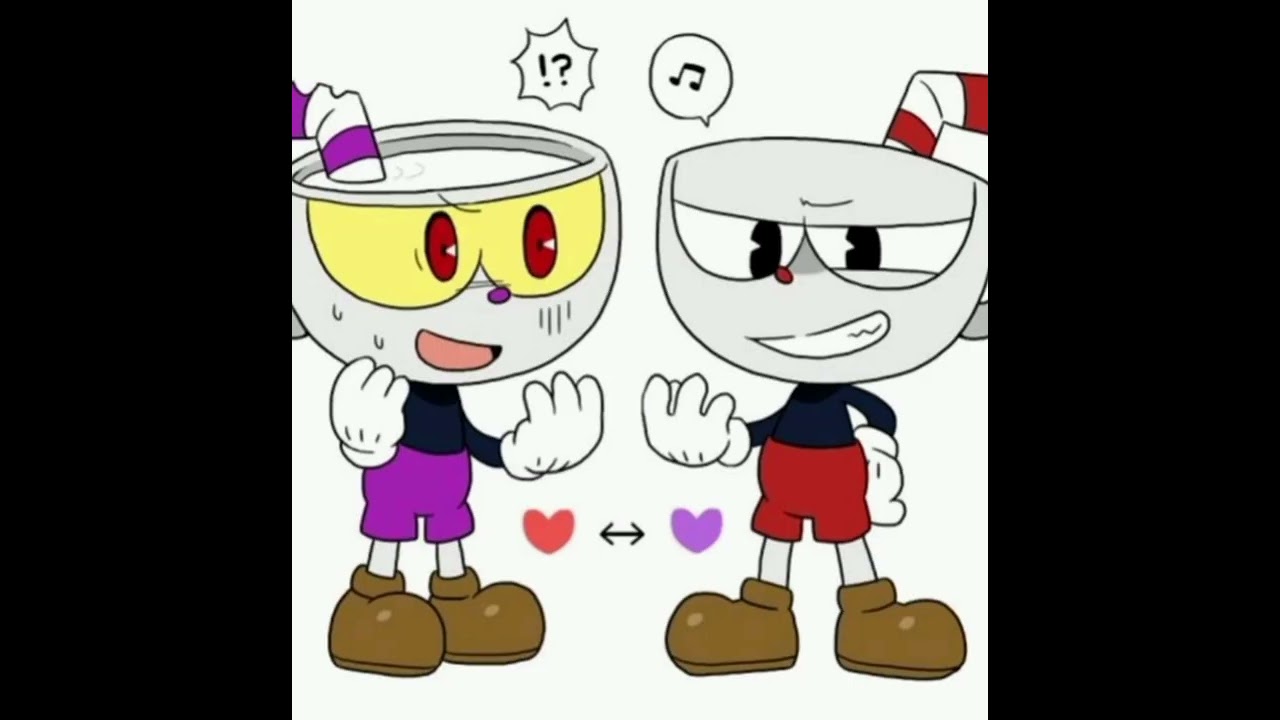 evil cuphead y cuphead