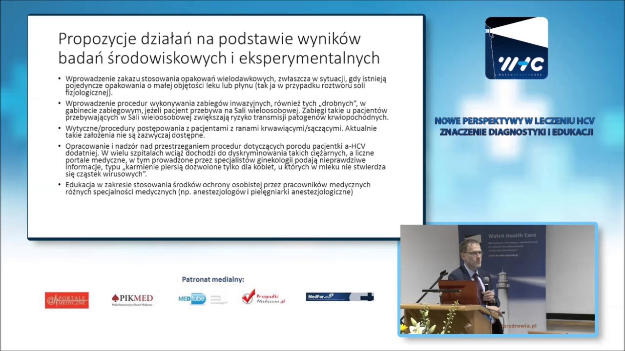Dr hab. med. Krzysztof Tomasiewicz – Edukacja i świadomość na temat zakażeń HCV