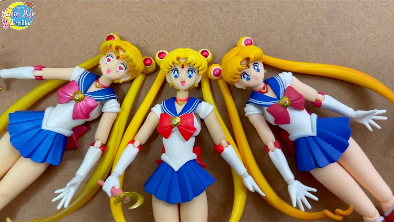2020 Sailor Moon SH Figuarts Comparison w/ Anime Color Mercury セーラームーン