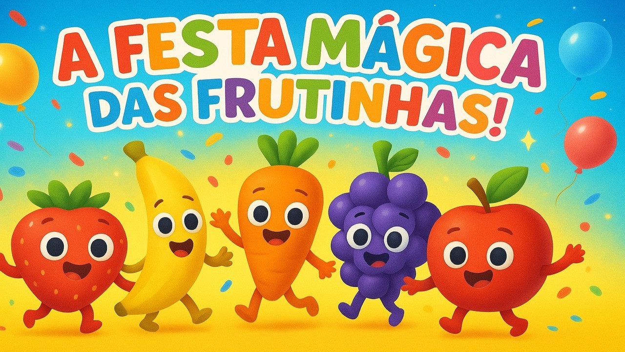 🌟 “A Festa Divertida das Frutinhas e Legumes Mágicos!”
