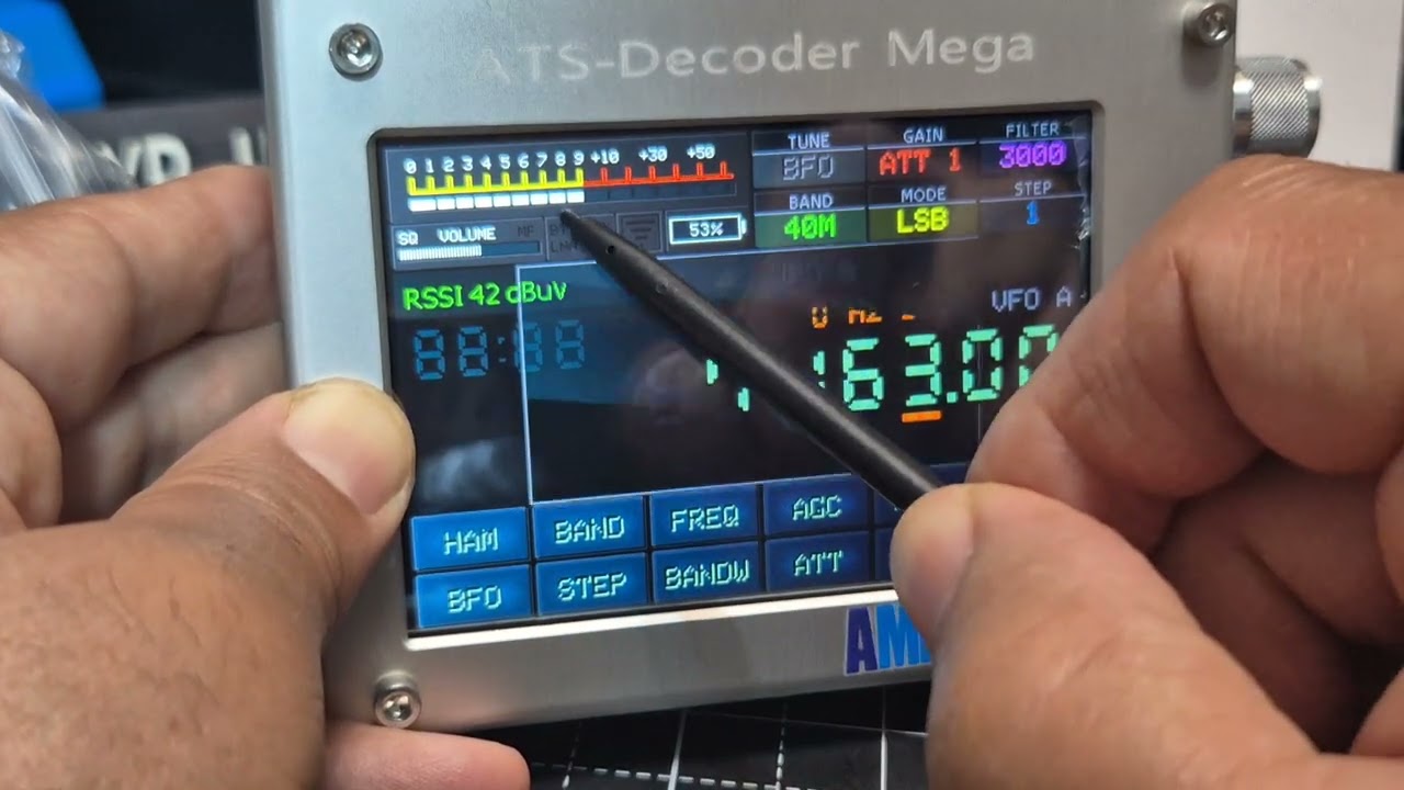 UNBOX - ATS-Decoder Mega 4-дюймовый экран