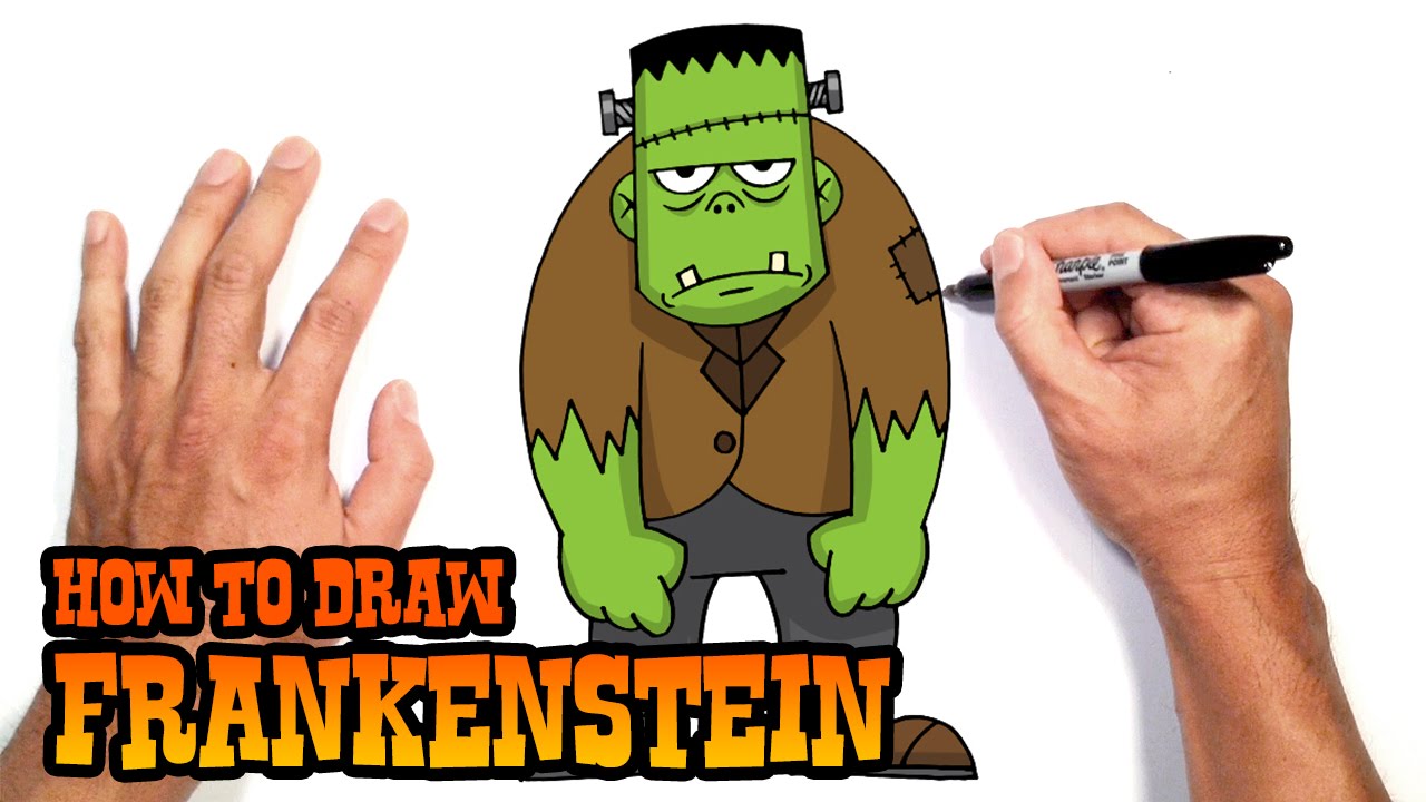 How to Draw Frankenstein | Drawing Lesson