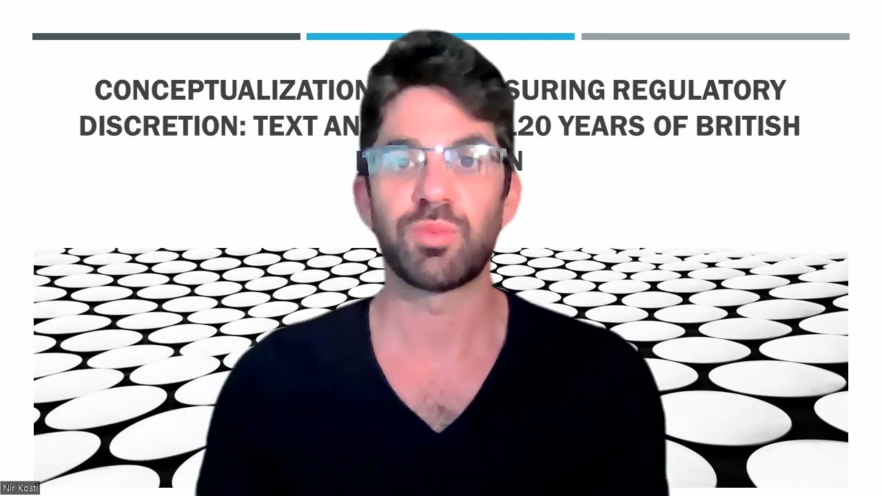 Conceptualization and measurement of regulatory discretion