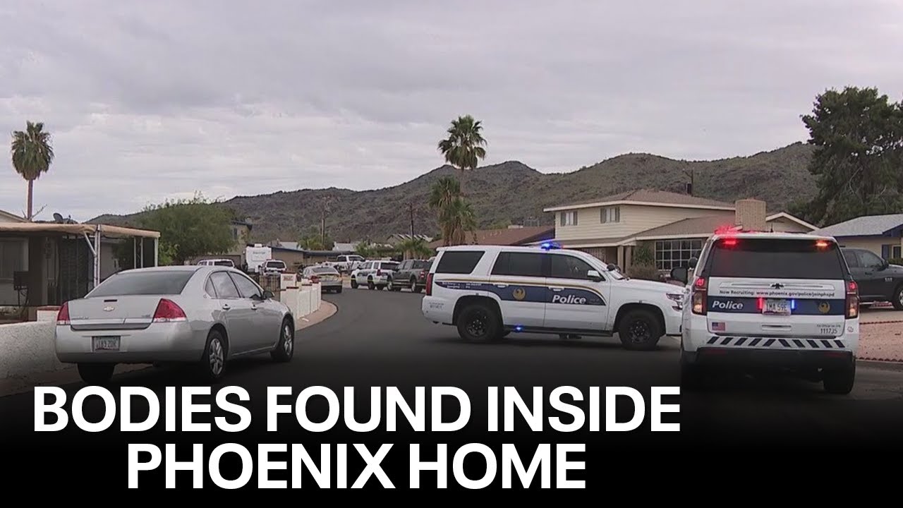 'Very tragic': Bodies of 2 adults, young child found inside south Phoenix home