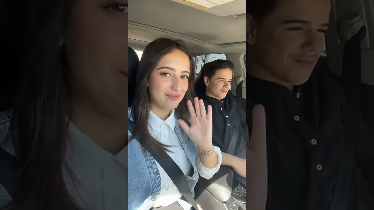 منتصر وسارة، تعالو نسجل آخر العنقود بالجامعة❤️✨
